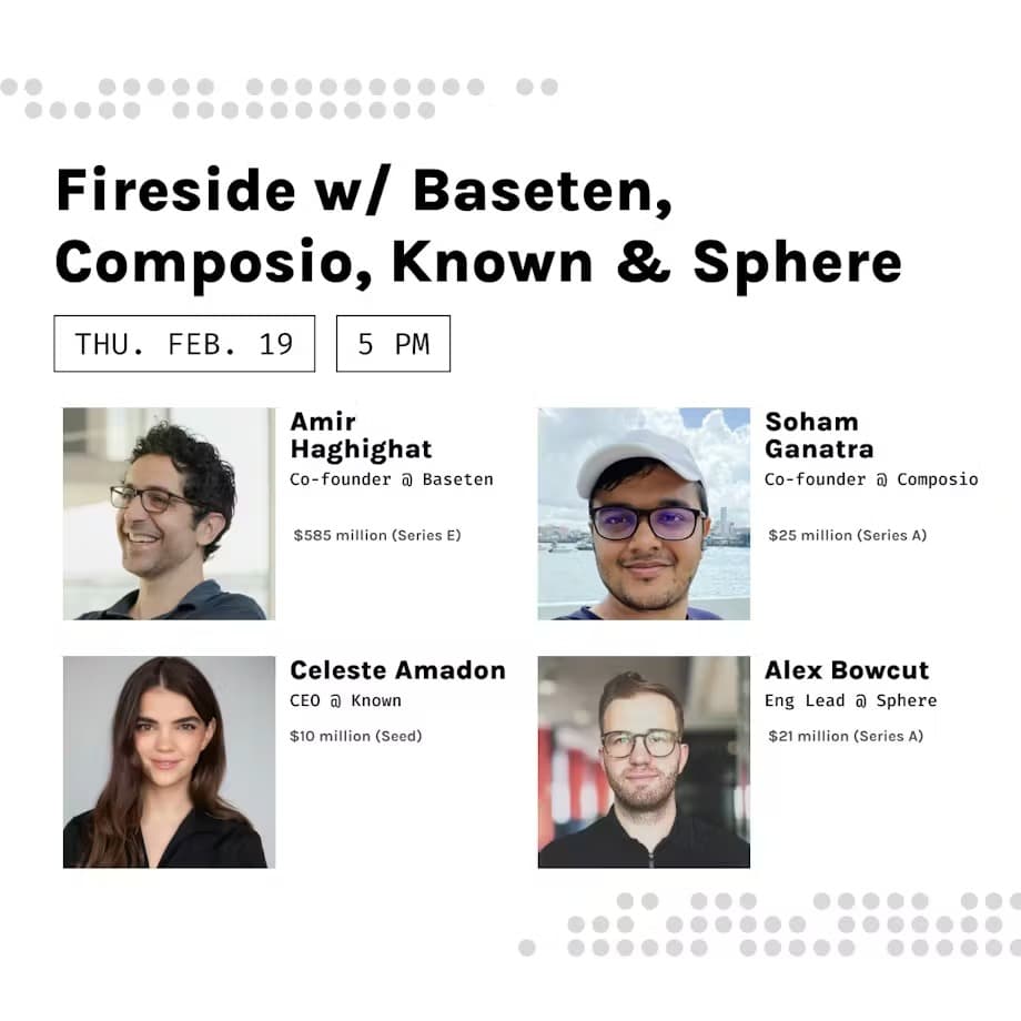 Founders & Funders: Private Dinner